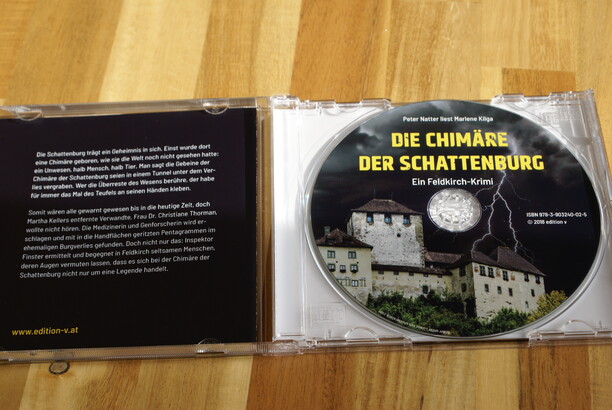 Krimi der Vorarlberger Autorin, Hörbuch  Krimi der Vorarlberger Autorin, Hörbuch