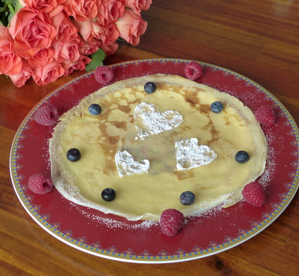Russischer Pfankuchen - Symbol der Sonne Russischer Pfankuchen - Symbol der Sonne