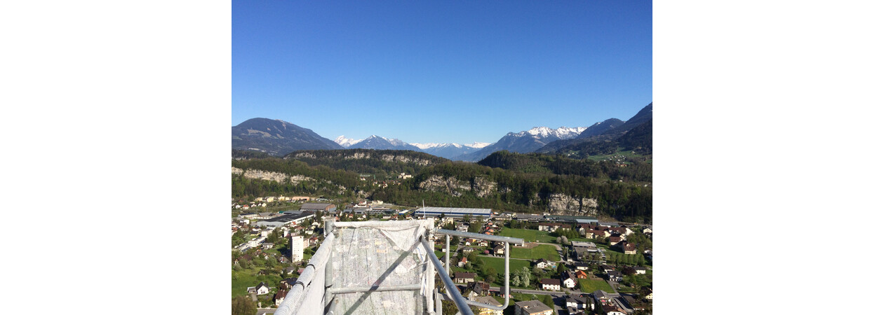 Blick Richtung Schattenburg 