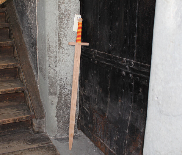 Schwert im Schattenburg-Museum Schwert im Museums Shop