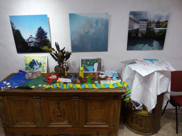 Zeichnungen und Basteleien der Kinder Kinder-Fest in Feldkirch