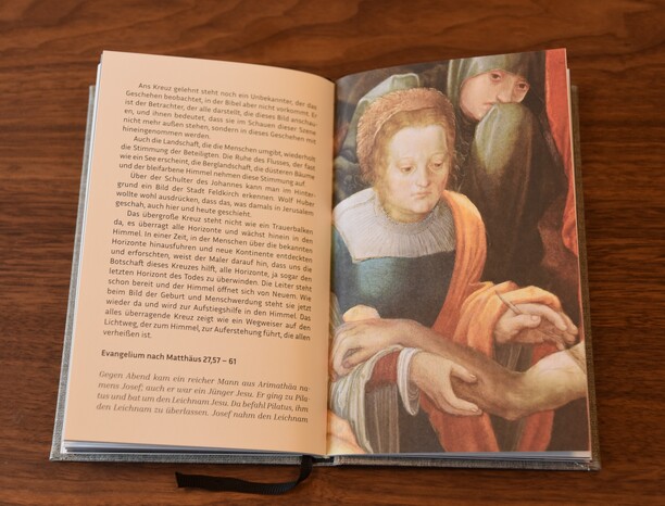Annenaltar_Buch_Rudolf Bischof_Ausschnitt Beweinungsbild
