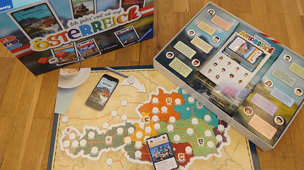 Ravensburger Spiel "Ich fahr voll ab auf Österreich" Ich fahr voll ab auf Österreich