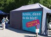 Gleich geht es los.