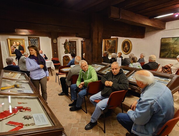 Anregte Gespräche der Ehrenamtlichen.