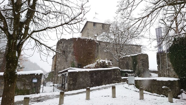 Winter in der Burg Führung im Museum: Winter in der Burg