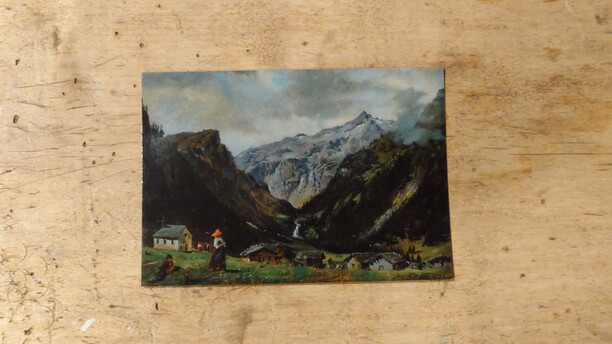 Mathias Schmid (1839-1923): Gamperdona, Nenzinger Himmel Mathias Schmid (1839-1923): Gamperdona, Nenzinger Himmel