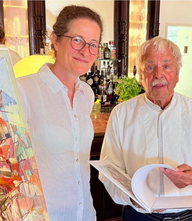 Freude über das gelungene Buch.