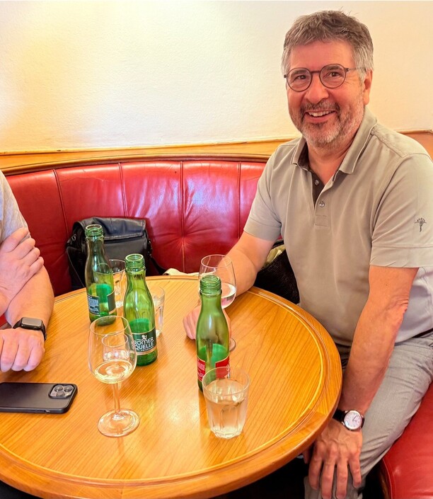 Vizeobmann Gerhard Beer und Obmann Martin Caldonazzi vom Heimatpflege- und Museumsverein Feldkirch